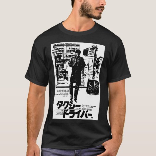 T-shirt classique pour chauffeur de taxi (Devant)
