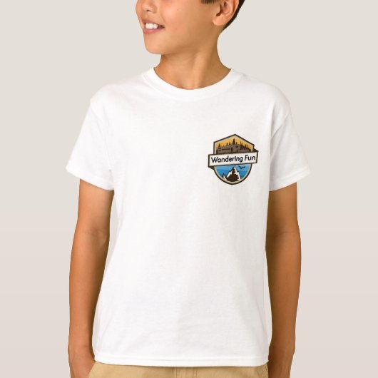 T-shirt classique pour enfants amusants (Devant)