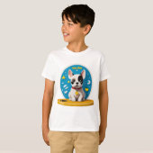 T-shirt classique pour enfants - Confortable, élég (Devant entier)
