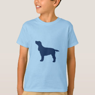 T-shirt Classique pour enfants Silhouettes de Chiens T-shi