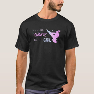 T-shirt classique pour fille d'arts martiaux Karat