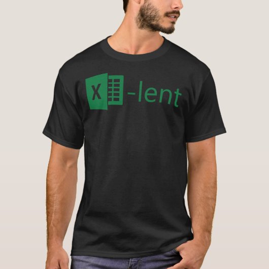 T-shirt classique prêté par Excel (Devant)