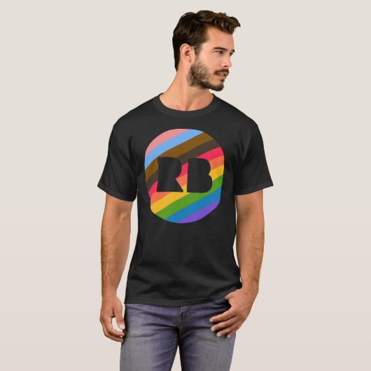 T-shirt classique Pride Redbulble (Devant entier)