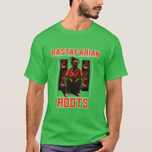 T-shirt classique reggae (Devant)