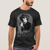 T-shirt classique Retro Warren Zevon Black Hommage (Devant)