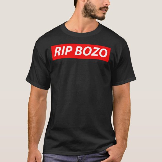 T-shirt classique RIP Bozo (Devant)