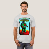 T-shirt classique "Robot puissant" (Devant entier)