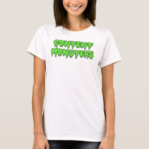 T-SHIRT CLASSIQUE SATISFAIT DE SPAGHETTI DE MONSTRE