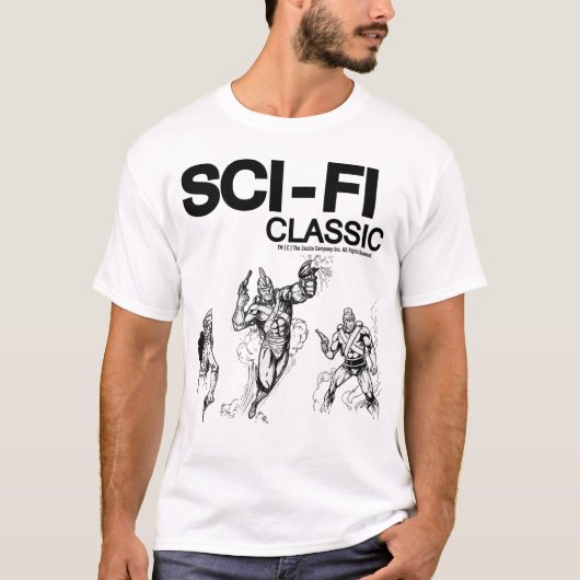 T-shirt classique SCIFI (Devant)