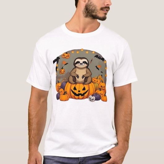 T-Shirt Classique Sloth-o-ween (Devant)