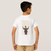 T-shirt classique style mousse (Dos entier)