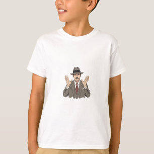 T-shirt classique style mousse