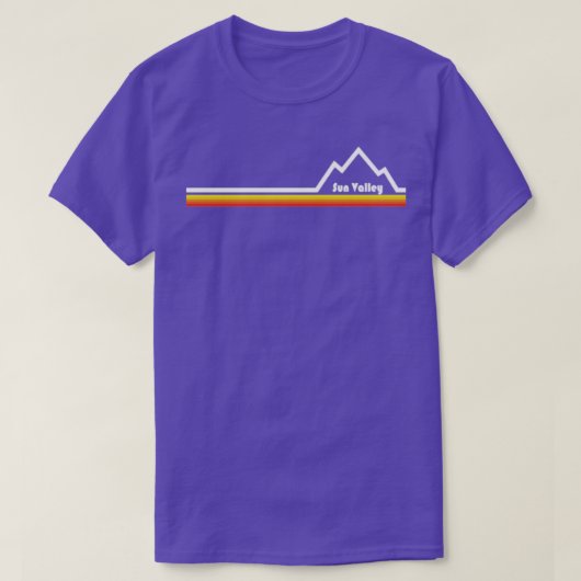 T-shirt Classique Sun Valley Idaho (Design devant)