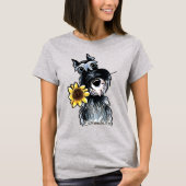 T-shirt Classique Sunny Schnauzer (Devant)