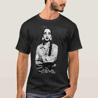 T-shirt classique tressé SADE