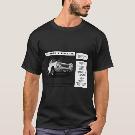 T-shirt classique TRIUMPH VITESSE (Devant)