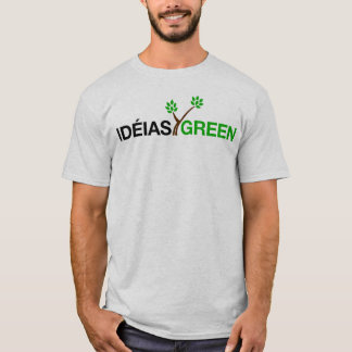 T-shirt Classique vert d'Ideias de LOGO