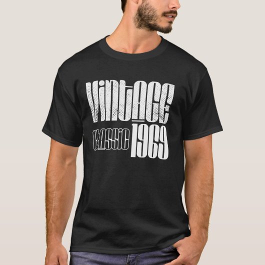 T-shirt Classique Vintage 1969 (Devant)
