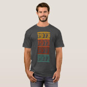 T-shirt Classique Vintage 1973 rétro (Devant entier)