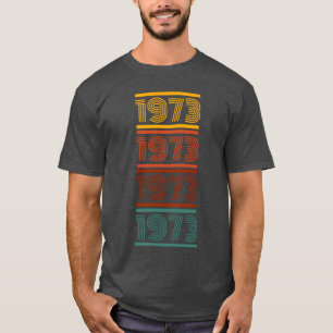 T-shirt Classique Vintage 1973 rétro