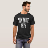 T-shirt Classique Vintage 1979 (Devant entier)