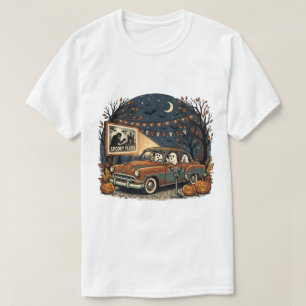 T-shirt Classique voiture vintage Halloween Soirée de film