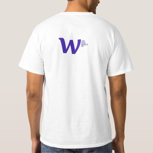 T-shirt classique whowhatwhereswhy (Dos)