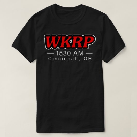 T-shirt classique WKRP 80&x27 ; s TV (Design devant)
