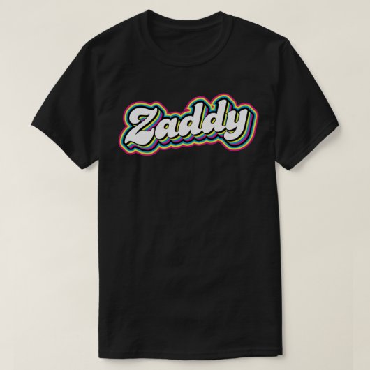 T-shirt classique Zaddy (Design devant)