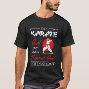 T-shirt Classiques filles de karaté drôles formation en ar