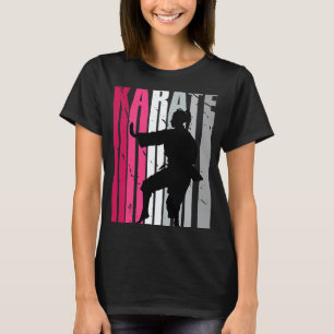 T-shirt Classiques Filles Motivation Karaté Anniversaire A
