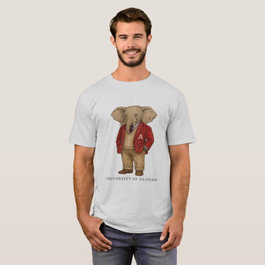 T-shirt Classy Big Al; University of Alabama Game Day Shir (Devant entier)