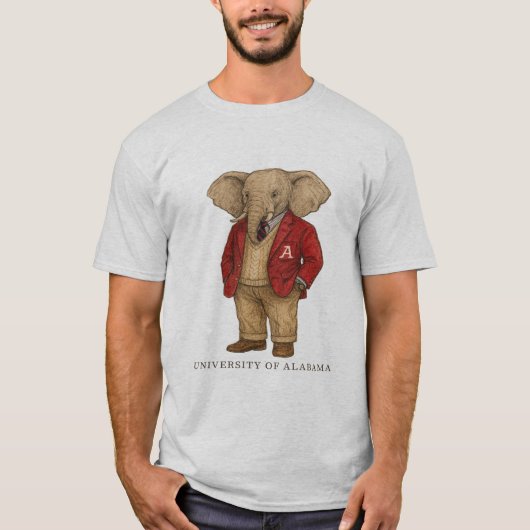 T-shirt Classy Big Al; University of Alabama Game Day Shir (Devant)