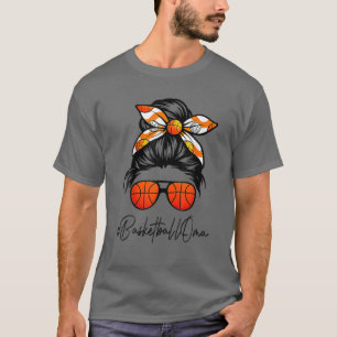 T-shirt Classy Oma Life Messy Hair Bun Basketball Mères