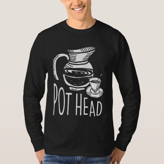 T-shirt Classy Pot Hair for Tea and Coffee (Devant)