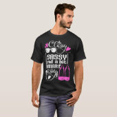 T-shirt Classy Sassy and a Bit Smart Assy Womens Cute Flir (Devant entier)