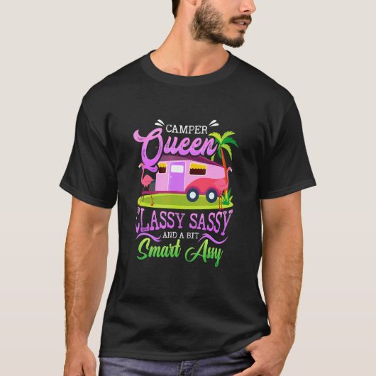 T-shirt Classy Sassy Et Un Peu Smart Assy Forest Camping (Devant)