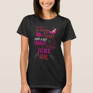 T-shirt Classy Sassy Et Un Peu Smart Assy June Girl