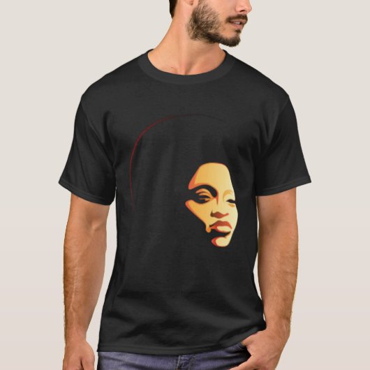 T-shirt Classy Womens African Head Wrap Black Pride Soul (Devant)