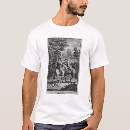 T-shirt Claude Duval volant le cordier de châtelain (Devant)