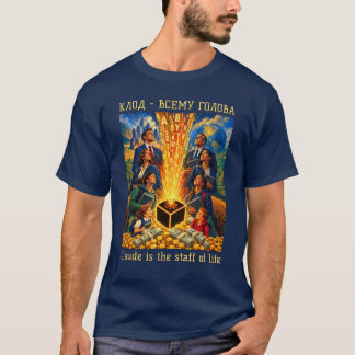 T-shirt Claude est le bâton de vie