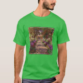 T-shirt Claude Monet | A Pathway à Monet's Garden (Devant)