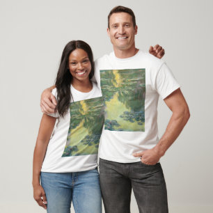 T-shirt Claude Monet Classic Painting, Nénuphar (1907)