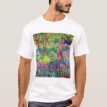 T-shirt Claude Monet Garden à Giverny<br><div class="desc">Jardin de Giverny peint par Claude Monet en 1900.</div>