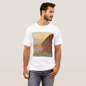 T-shirt Claude Monet Impressionniste Peinture Graystaks I (Devant entier)