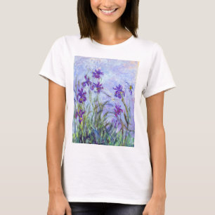 T-shirt Claude Monet - Iris Mauves / Iris Mauves