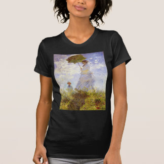 T-shirt Claude Monet - la femme avec le parasol