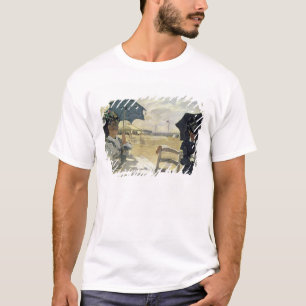 T-shirt Claude Monet la plage chez Trouville, 1870