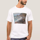T-shirt Claude Monet - La plage d'Etretat (Devant)