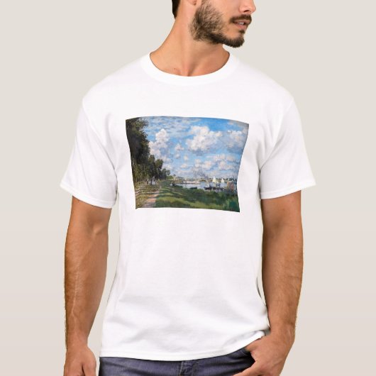T-shirt Claude Monet - Le Bassin d'Argenteuil (Devant)